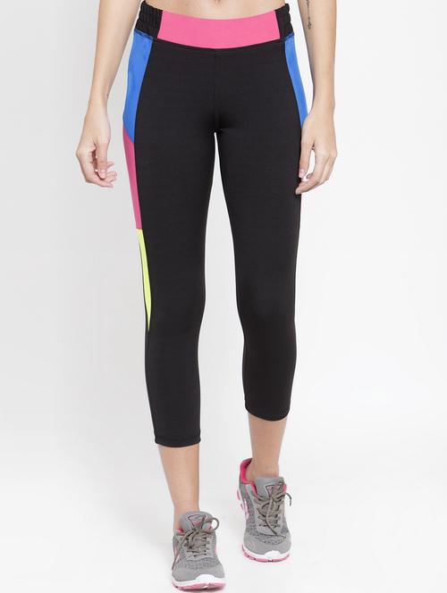 color block high rise track pant - 16735652 - Very Small Image - 1
