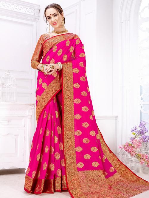 self design woven saree - 16736471 - Very Small Image - 1