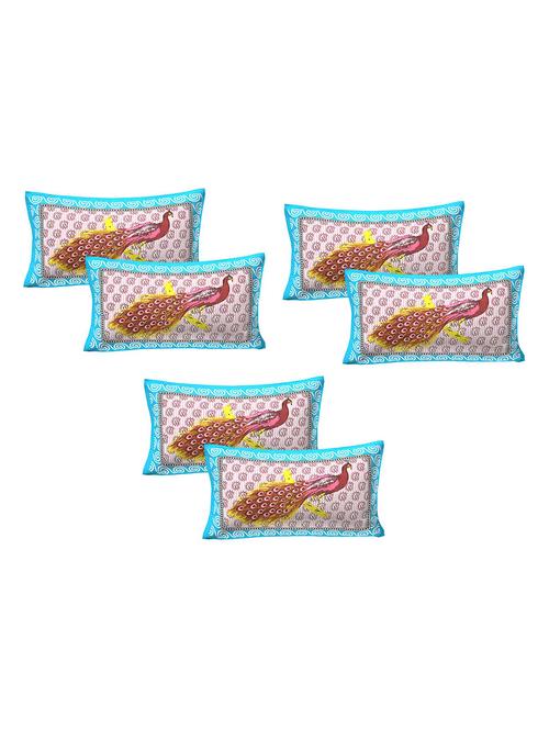 cotton multicolor pillow covers 3 sets (6 pieces) - 16736798 - Very Small Image - 1