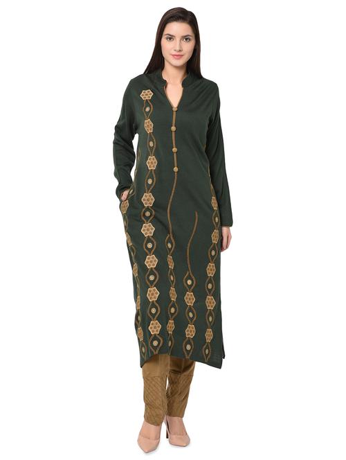 embroidered woolen set - 16738324 - Very Small Image - 1