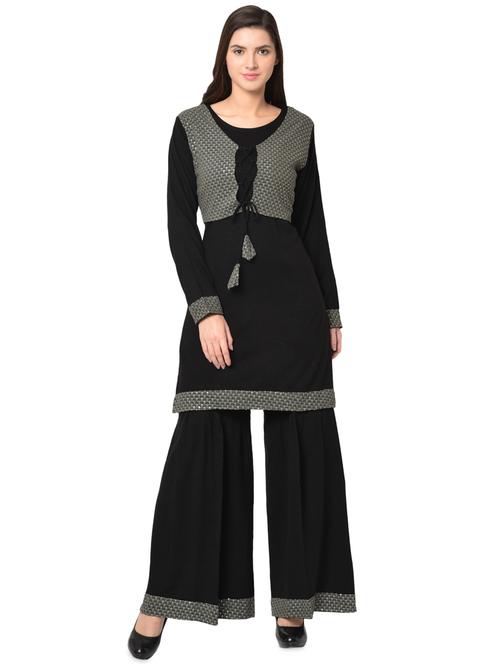 embroidered woolen set - 16738356 - Very Small Image - 1