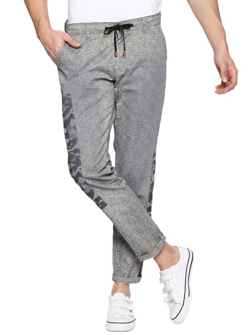 grey side taped jogger - 16738412 - Very Small Image - 1