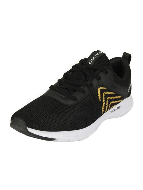 black mesh lace up sport shoes - 16738736 - Very Small Image - 1