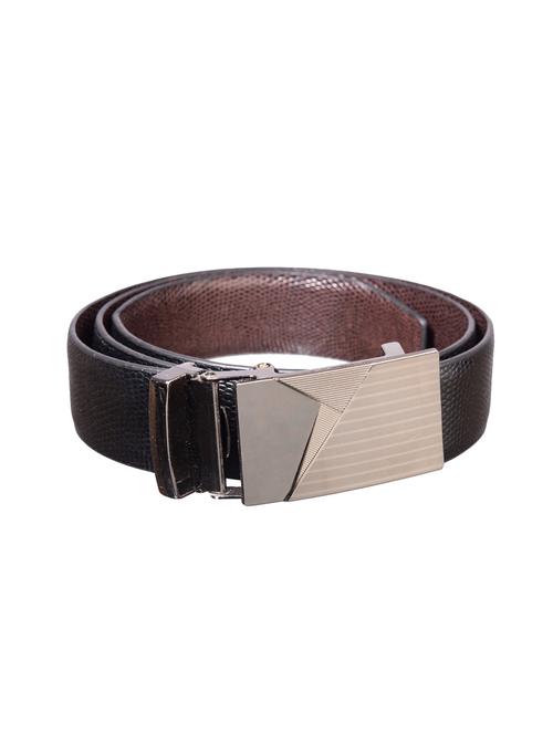 black leather belt - 16740026 - Very Small Image - 1