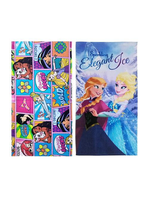 frozen kids bath towel pack of 2 - 16740239 - Very Small Image - 1