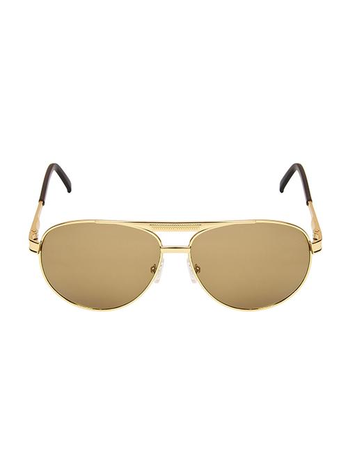 vespl uv protected aviator unisex sunglasses(v-9011|5|brown) - 16740711 - Very Small Image - 1
