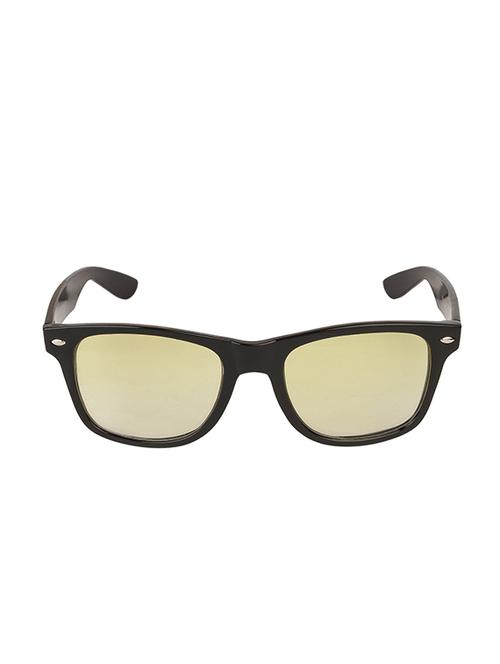 lof black full rim square uv 400 protected medium (size-54) sunglasses - v-2108 - 16740728 - Very Small Image - 1