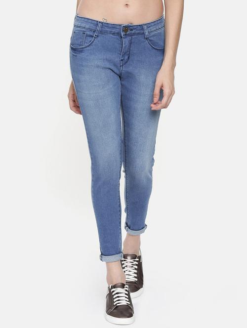 low rise turn up jeans - 16740940 - Very Small Image - 1