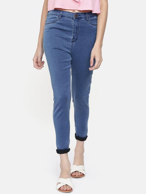 high rise turned up hem jean - 16740955 - Very Small Image - 1