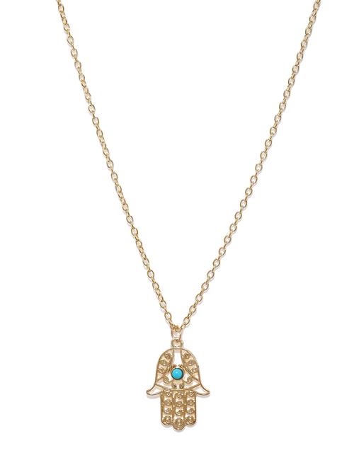 gold plated short necklace - 16742096 - Very Small Image - 1