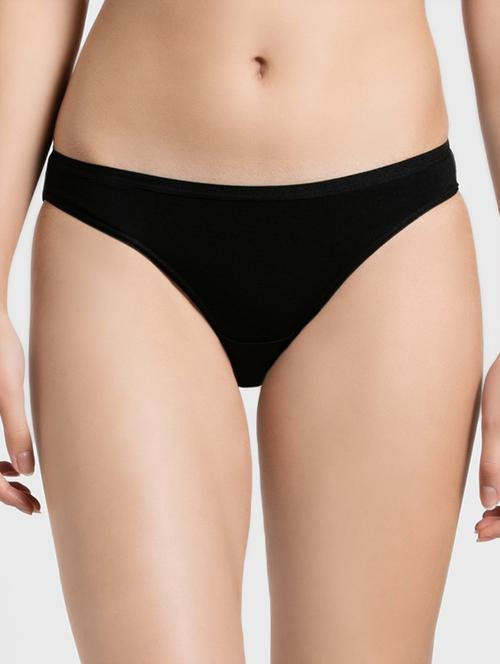 low rise solid bikini panty - 16742133 - Very Small Image - 1