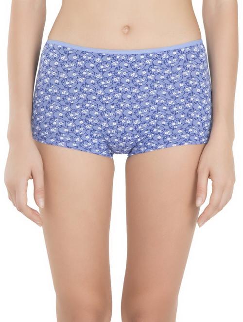 mid rise floral boy shorts panty - 16742144 - Very Small Image - 1
