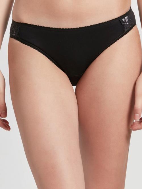 low rise lace detail bikini panty - 16742154 - Very Small Image - 1