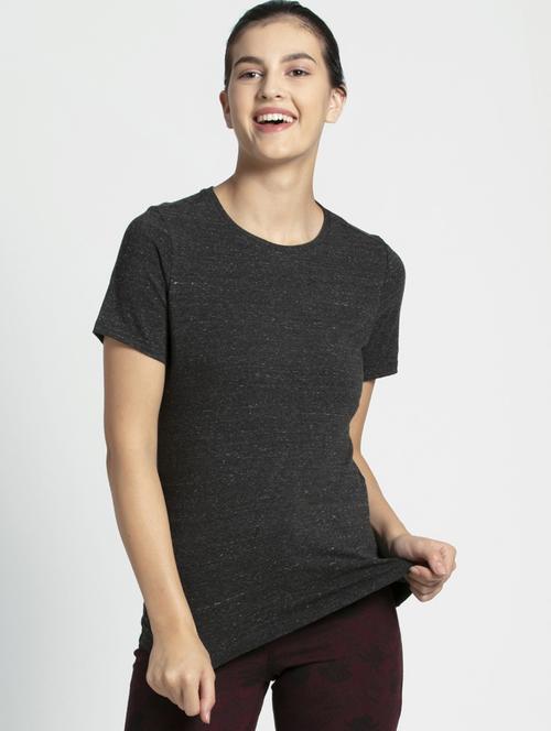 crew neck solid tee - 16742218 - Very Small Image - 1