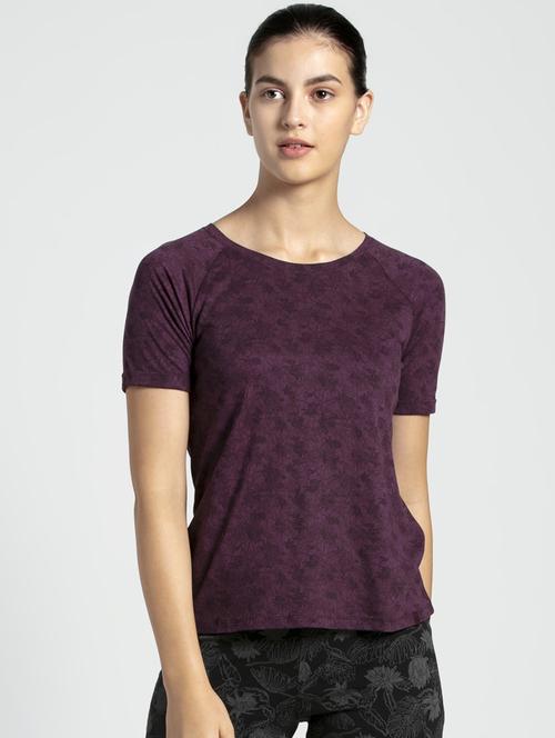 crew neck floral tee - 16742226 - Very Small Image - 1