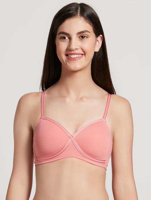 lightly padded solid bra - 16742743 - Very Small Image - 1