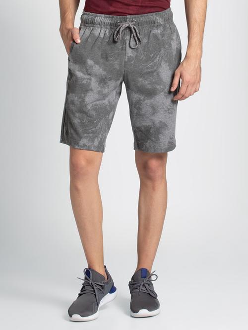 grey printed bermuda shorts - 16742801 - Very Small Image - 1