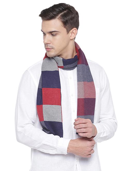 multi colored checkered muffler - 16743981 - Very Small Image - 1