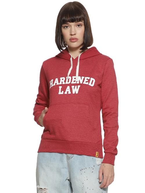women's chest print sweatshirt - 16746452 - Very Small Image - 1