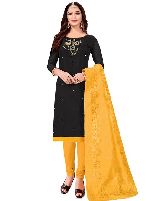 embroidered unstitched suit - 16750558 - Very Small Image - 1