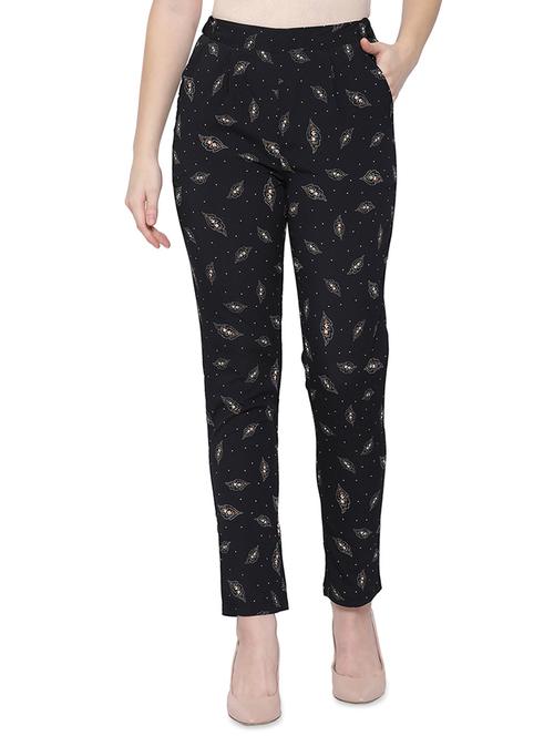 high rise printed trouser - 16750628 - Very Small Image - 1