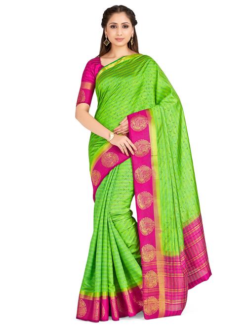 self design kanjivaram saree - 16750677 - Very Small Image - 1