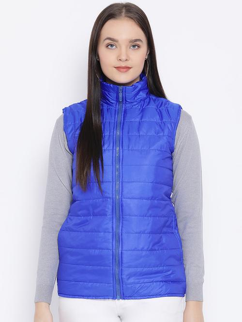 turtle neck solid jacket - 16750745 - Very Small Image - 1