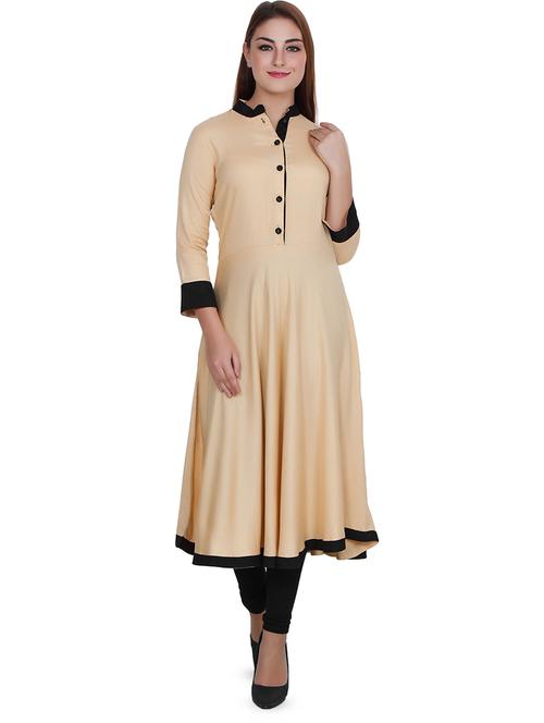 women's flared kurta - 16753112 - Very Small Image - 1