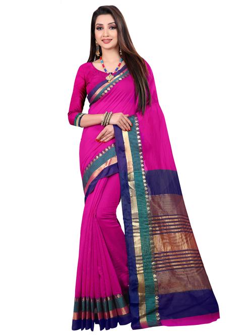 self-design gadwal saree with blouse - 16753604 - Very Small Image - 1