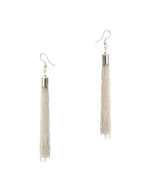 white drop earring - 16753711 - Very Small Image - 1