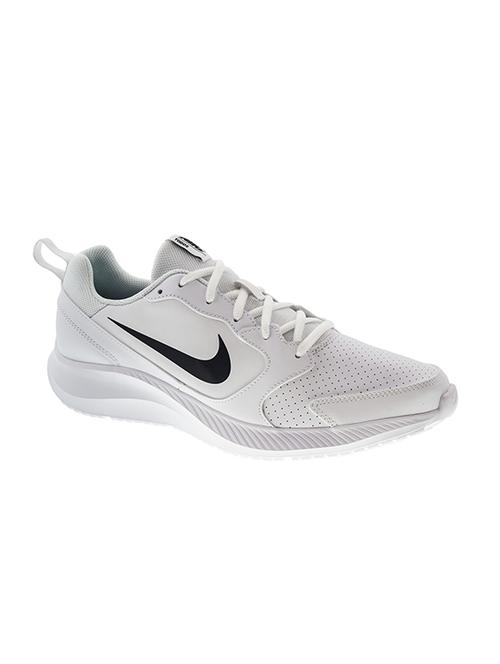 grey leather lace up sport shoes - 16754018 - Very Small Image - 1