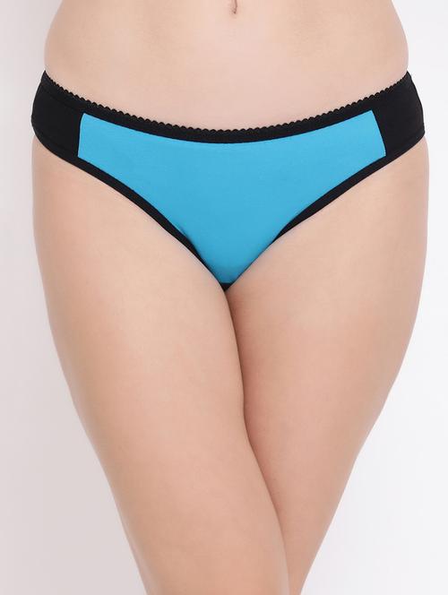 mid rise color block bikini panty - 16754132 - Very Small Image - 1