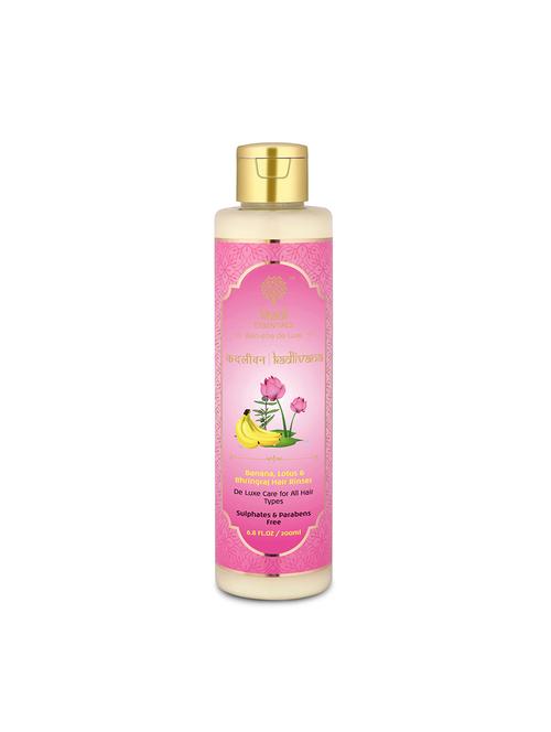 kadlivana-banana, lotus & bhringraj luscious hair rinser - 16755989 - Very Small Image - 1