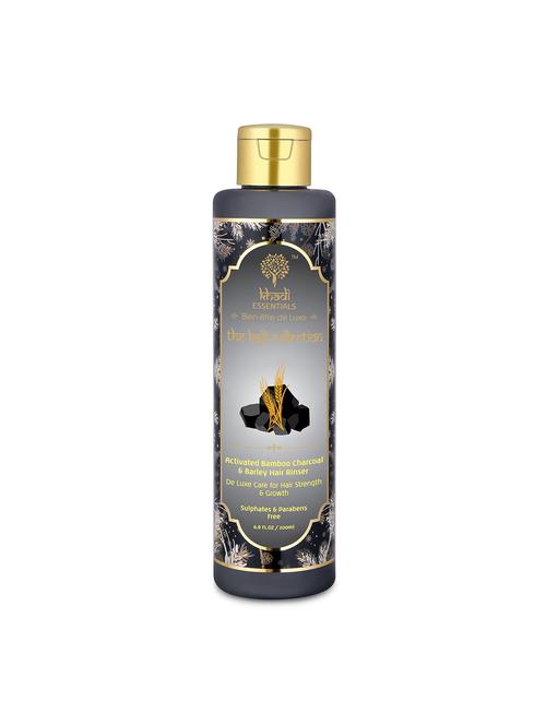the kajli collection-activated bamboo charcoal & barley hair rinser - 16755992 - Very Small Image - 1