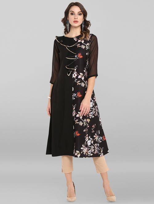 women's a-line kurta - 16756519 - Very Small Image - 1