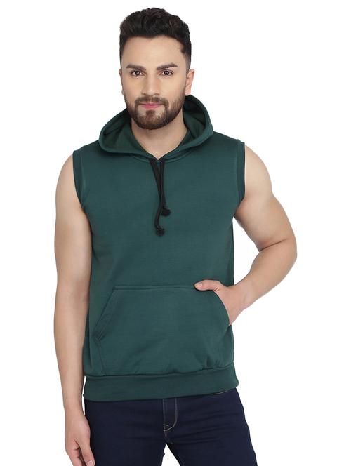 green solid sweatshirt - 16763208 - Very Small Image - 1