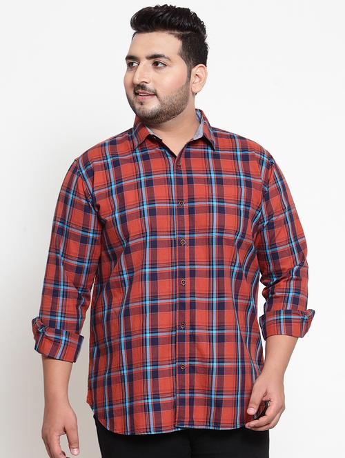 red checkered casual shirt - 16763628 - Very Small Image - 1