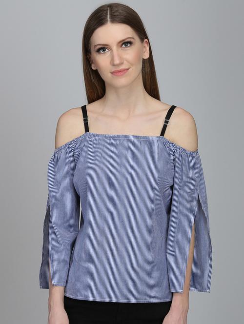 women's straight shoulder strap top - 16764328 - Very Small Image - 1