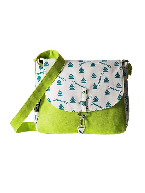 green canvas sling bag - 16766843 - Very Small Image - 1