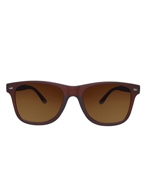 kesariya polarized, uv protection wayfarer, retro square sunglasses. - 16769005 - Very Small Image - 1