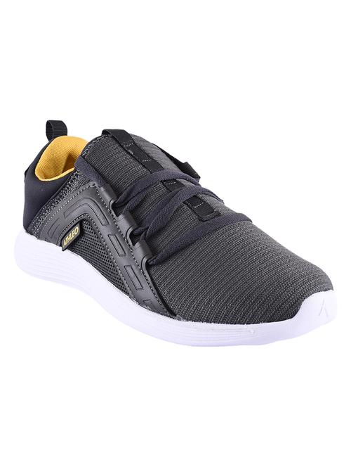 grey fabric lace up sport shoes - 16770387 - Very Small Image - 1