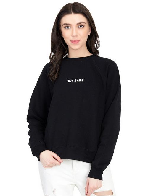 crew neck raglan sleeved sweatshirt - 16770610 - Very Small Image - 1