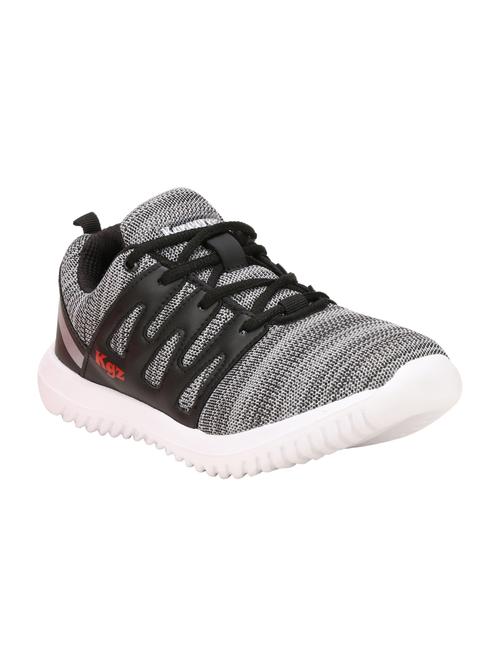grey fabric lace up sport shoes - 16770900 - Very Small Image - 1