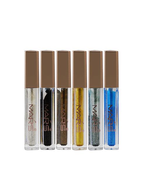 mars star sparkle colour eyeliner for eyes beauty mk52188-3 pack of 6 - 16771603 - Very Small Image - 1