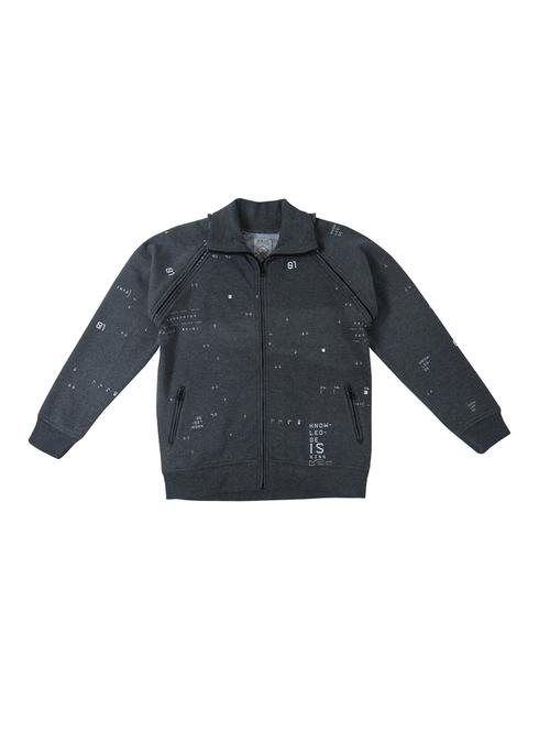 raglan sleeved quirky print jacket - 16772121 - Very Small Image - 1