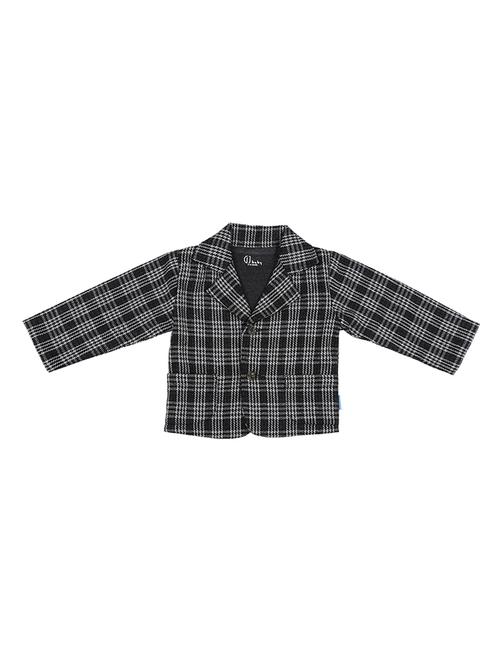 long sleeved checkered coat - 16772155 - Very Small Image - 1