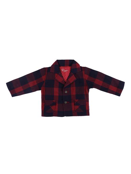 long sleeved checkered coat - 16772156 - Very Small Image - 1