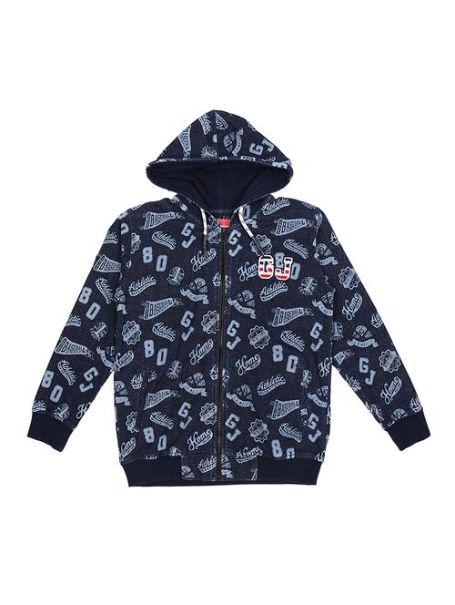 long sleeved quirky hooded jacket - 16772158 - Very Small Image - 1