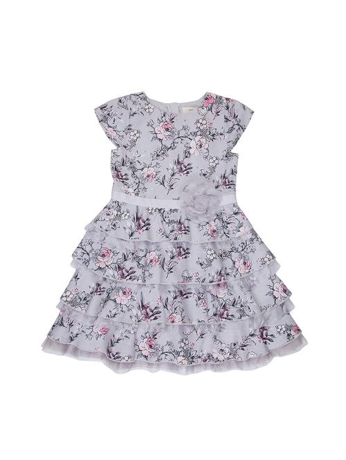 floral cotton blend frock - 16772493 - Very Small Image - 1