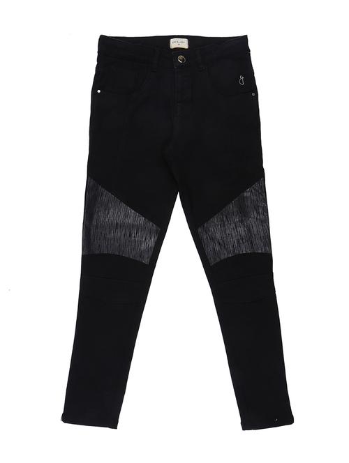color block black denim jean - 16772565 - Very Small Image - 1